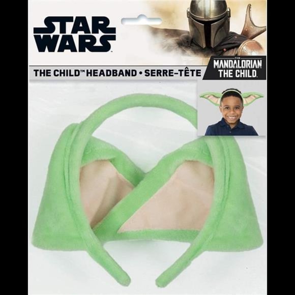 Unique MandalorianChild Fabric Headband | 1 Pc, One Size, Multicolor - Picture 3 of 4